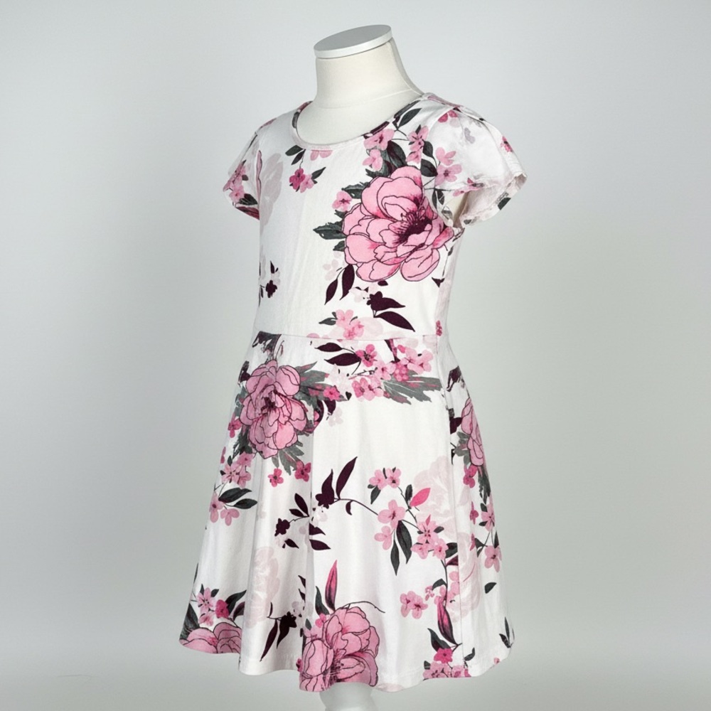 Floral Dress Girls Size 5t
